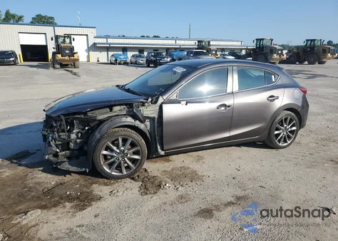2018 Mazda 3 Touring from USA, damaged, VIN 3MZBN1L35JM263683